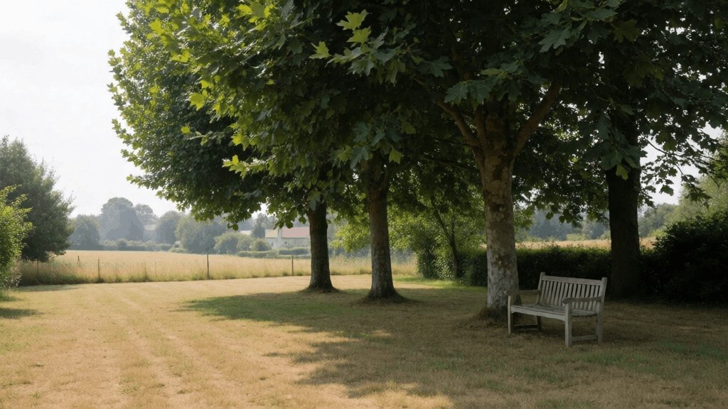 Arbres et canicule en Vendée