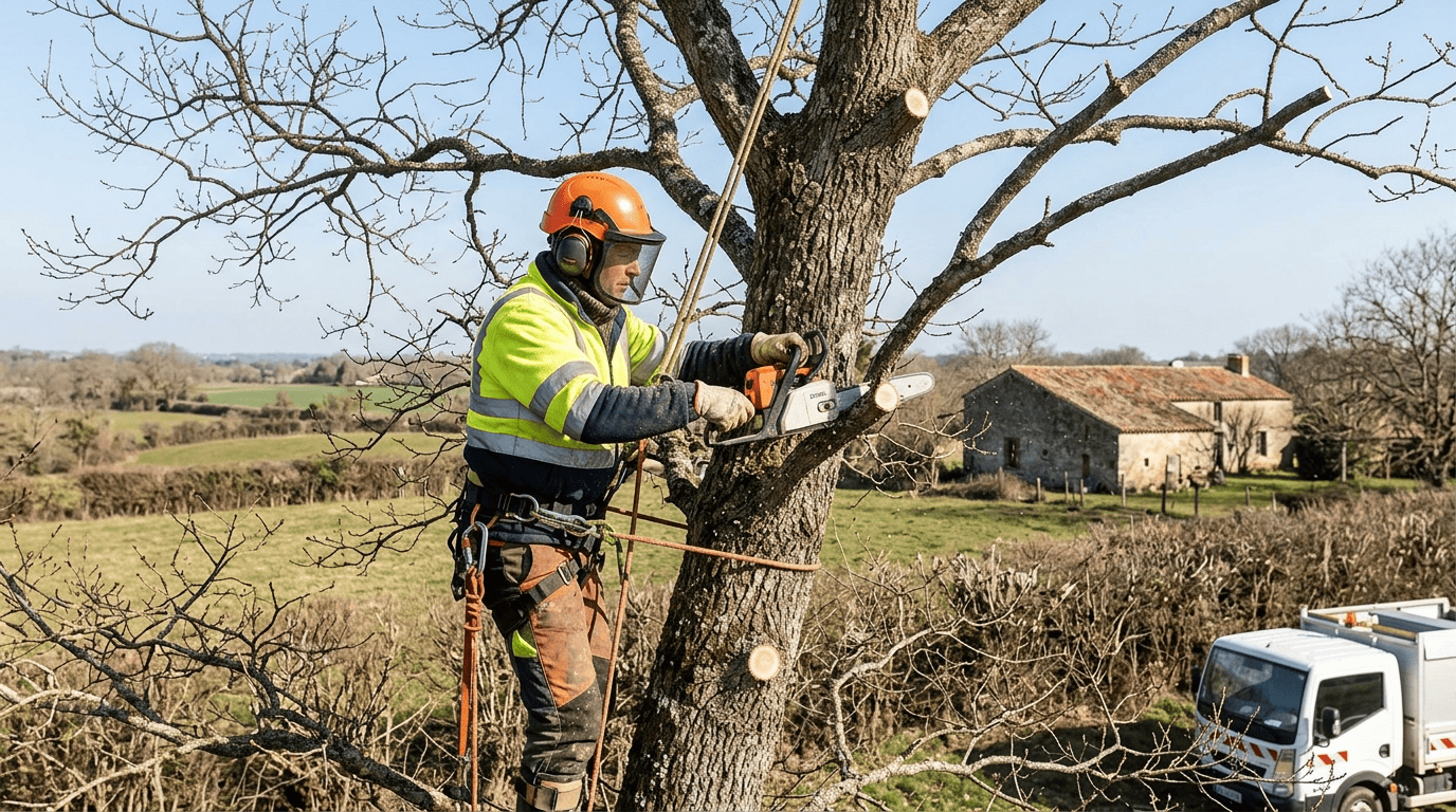 Quand élaguer ses arbres en Vendée