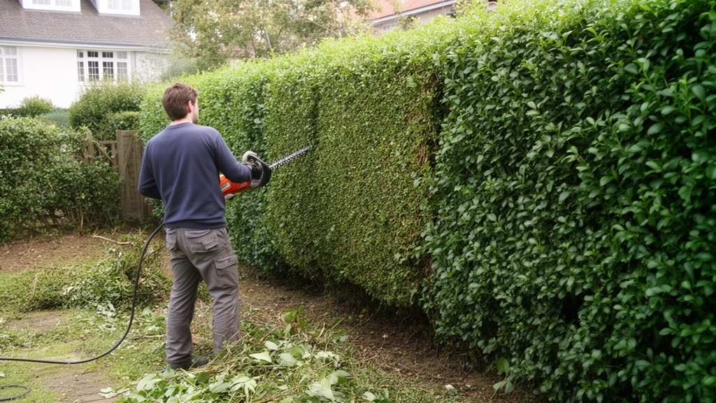 Taille de haie